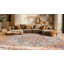 Brieta Machine Woven Beige/Orange Indoor Rug-2015363225