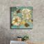  «Sophias Flowers 1 Blue» par Wild Apple Portfolio, art mural sur toile, 18 po x 18 po-122271659
