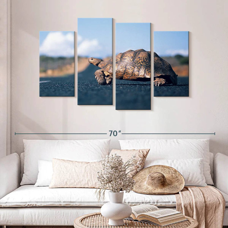 Brampt Crossing Turtle, 32" H x 52" W