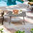 Dilar Rectangular Wicker/Rattan Outdoor Folding Coffee Table-456578182