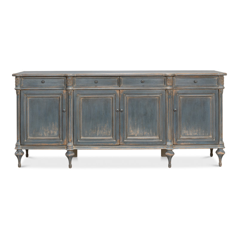 Lilac 88'' W Solid Wood Sideboard