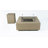 Roraima/Capertree/Uluru 40" Outdoor Sandstone Fire Pit 60,000 BTU - Includes Fire Glass, Lid & PVC Cover-88670657-88670659
