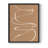 Terracotta Drift I Framed Print - Solid Wood-1816835191-1816835190