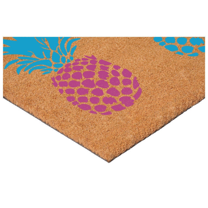 Southern Pineapple Trio Doormat, Southern Mix