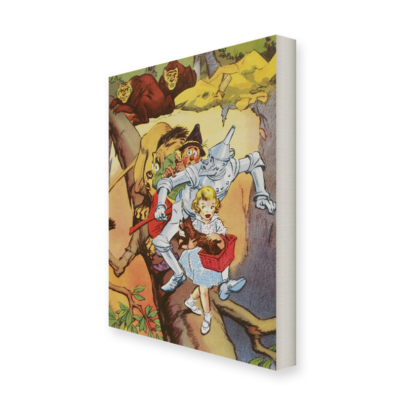 William Wallace Denslow - Wrapped Canvas Print, 45 cm H x 30 cm W x 5 cm D
