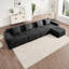 Canapé modulaire 4 places avec repose-pieds Modern