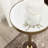 Ivy Bronx Hescott Mirrored Drink Table 10X10x24-177916411