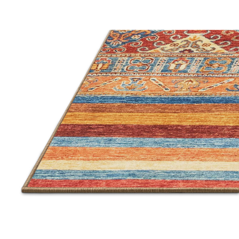 Abstract Indoor Rug, Rectangle 8' x 12'