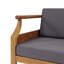 ENSEMBLE DE CANAPÉ 4 PIÈCES ASTON, GRIS FONCÉ