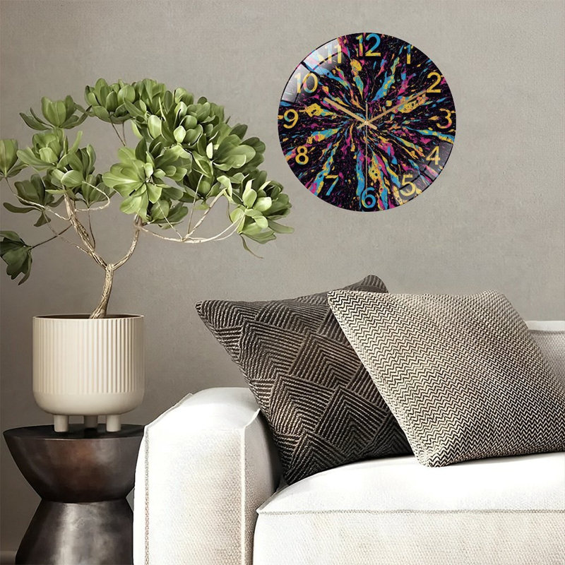 Horloge murale 12 po