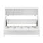 Lit simple escamotable avec bureau et tablettes de rangement-1723680491