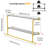 2 Piece Metal Tiered Shelf-88428206