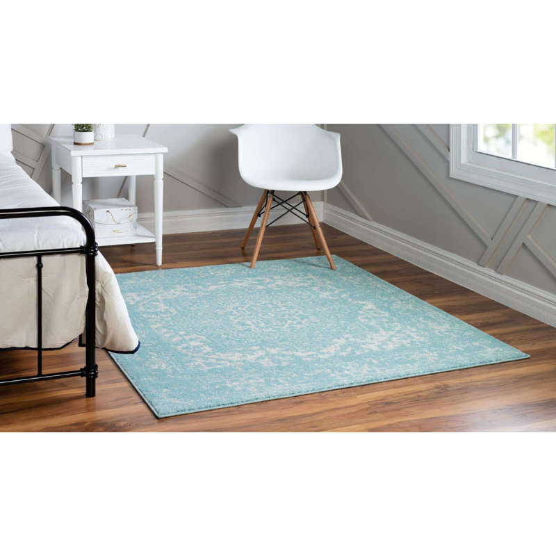Valjean Oriental Indoor Rug, Square 7'10"