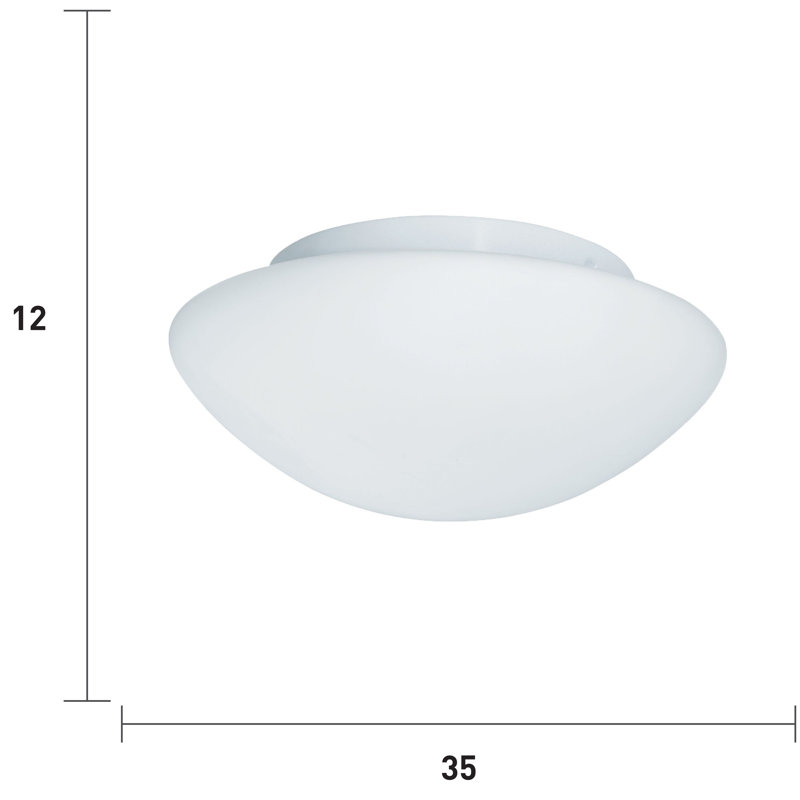 Wallace Glass Flush Mount