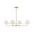 Pearson 4-Light Dimmable Linear Chandelier-555479368