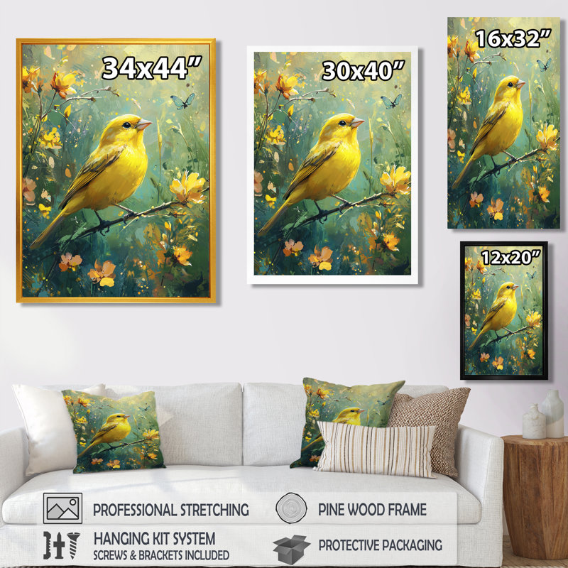 Finley - Animals Wall Art, 40" H x 30" W, Wrapped Canvas, Does Not Apply