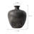 Artissance Earthy Gray Ceramic Vase – 12-Inch Short Neck Decorative Pottery Vase