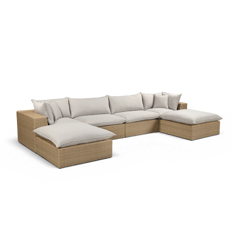 Cali 161'' Wide U-Shaped Patio Sectional