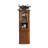 Nut-brown Solid Wood+Glass Display Cases
