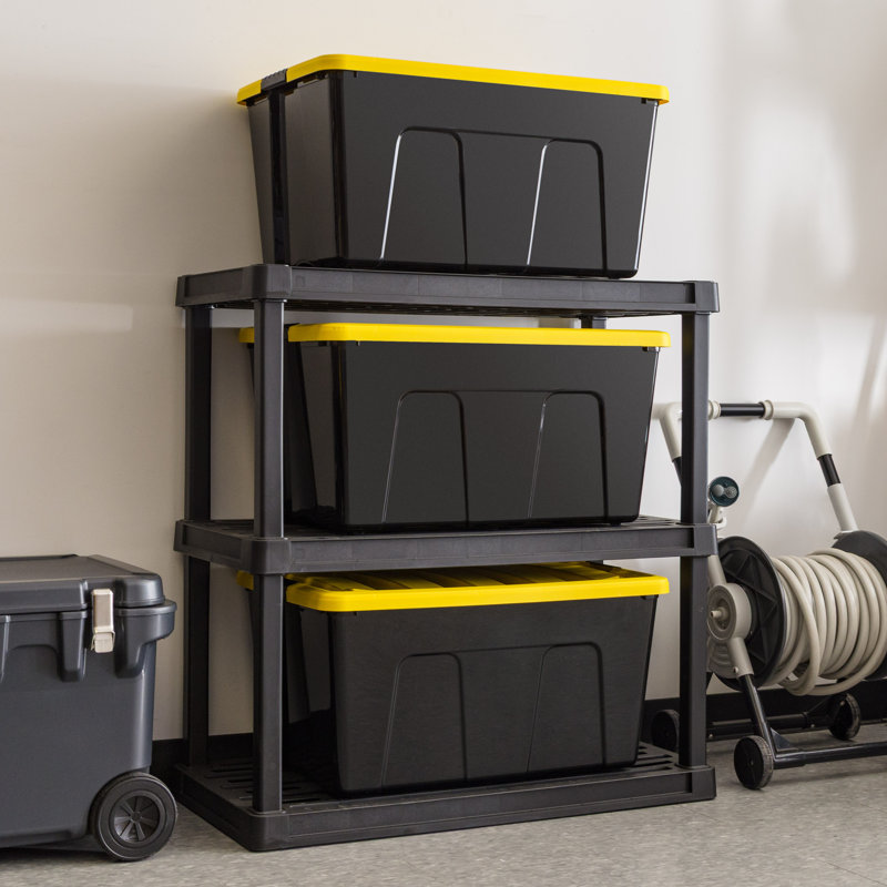  IRIS 94 Qt. Plastic Storage Bins with Lids