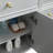 Fully Assembled 48'' Freestanding Single Sink Bathroom Jacoby With Solid Wood Construction And Engineered Marble Top-698410354