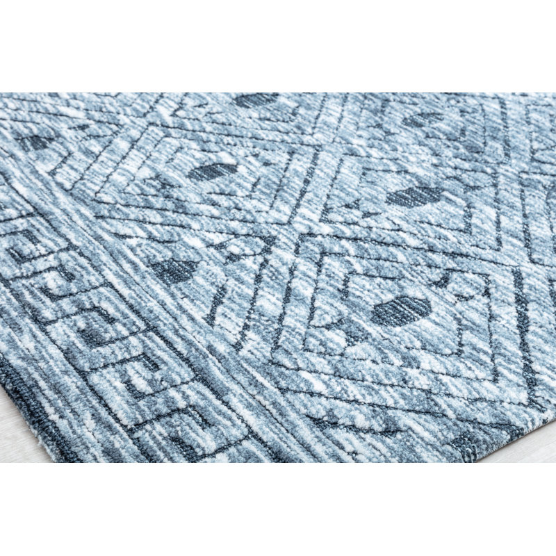 Gianna Transitional Infinite Sea Area Rug, Rectangle 5' x 7'