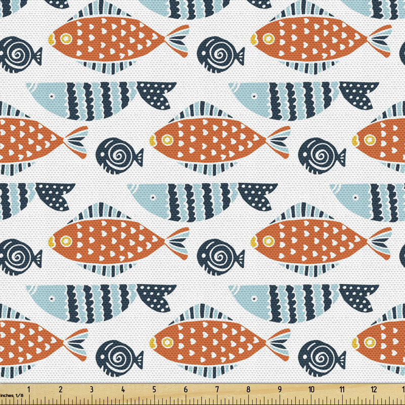 Chiani Marine Cartoon Animal Multi-Purpose Fabric