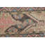 Tapis de couloir rétro vintage en patchwork turc Oushak - idéal pour les escaliers et les couloirs