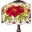 26" High Renaissance Rose Table Lamp