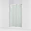 Elate Tall Sliding Shower Door, 75-1/2-In H X 50-1/4 - 53-5/8-In W, With Heavy 5/16-In Thick Crystal Clear Glass-967810362