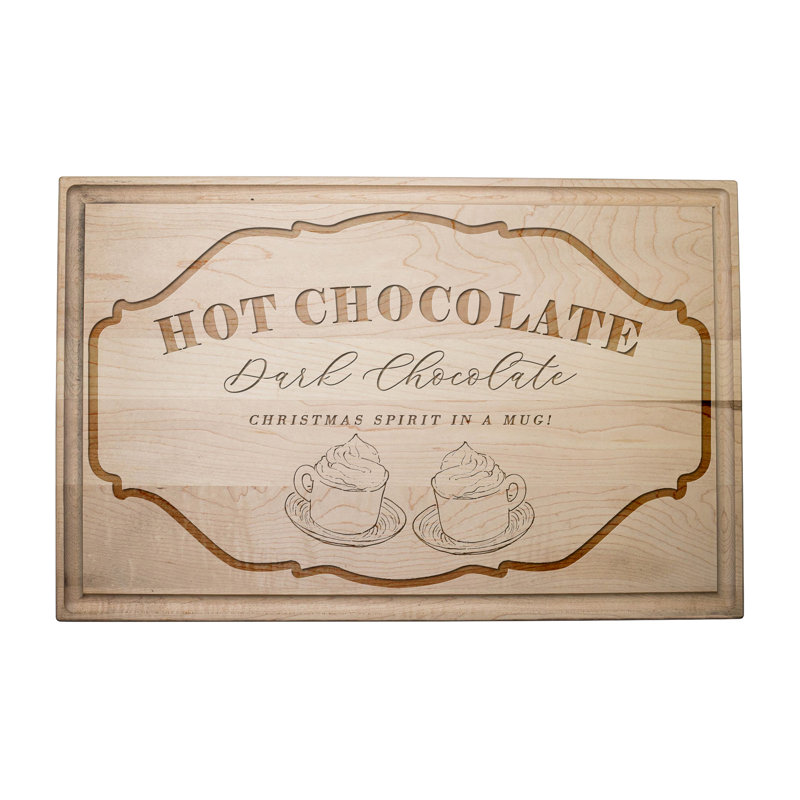 Planche à découper Hot Chocolat