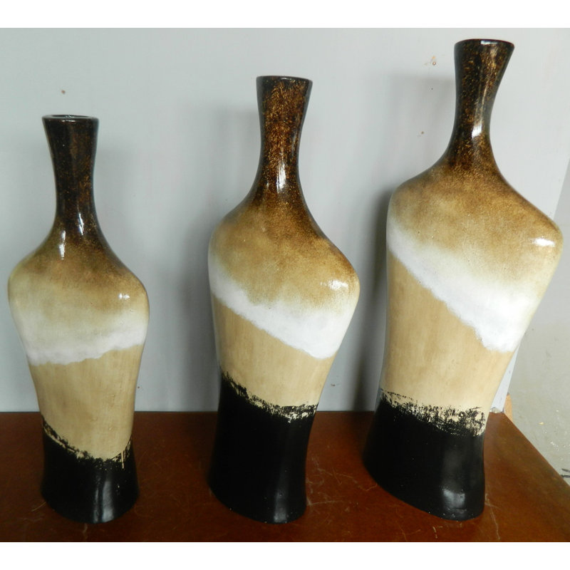 Ensemble de 3 petits vases Melrose