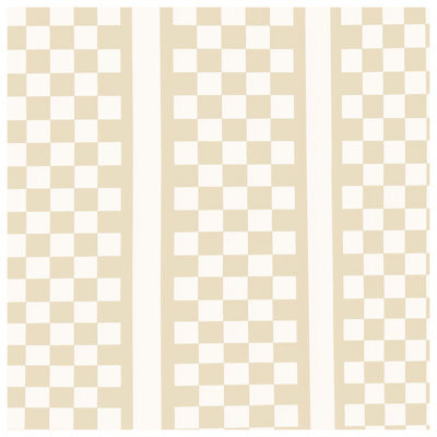 Beige Checkered Grid Quilted Bedspread All Sizes