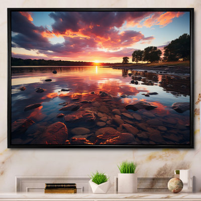 Coucher de soleil céleste symphonie IV