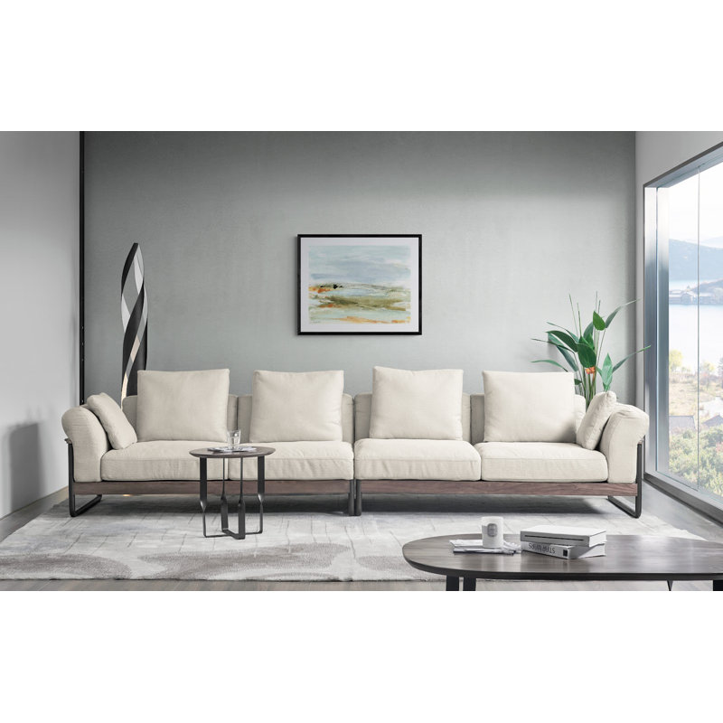 First Glance Print, Black Framed Canvas, No Mat, 24" H x 32" W