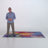 Azaleea Power Loomed Polypropylene Indoor/Outdoor Area Rug in Blue/Red/Orange-689371634