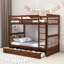 Lit superposé simple en bois 2 tiroirs-1565840171