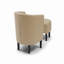 Chaise en bois massif avec repose-pieds Salem-1176347370