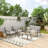 Nevim 1 Piece Outdoor Aluminum Patio Chair With Cushions-96859666