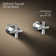 Pinstripe® Pure Deck-Mount High-Flow Bath Valve Trim with Cross Handles, Handles Only, Valve Not Included