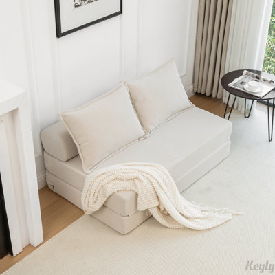 Boneless Foldable Sofa Bed With Pillow