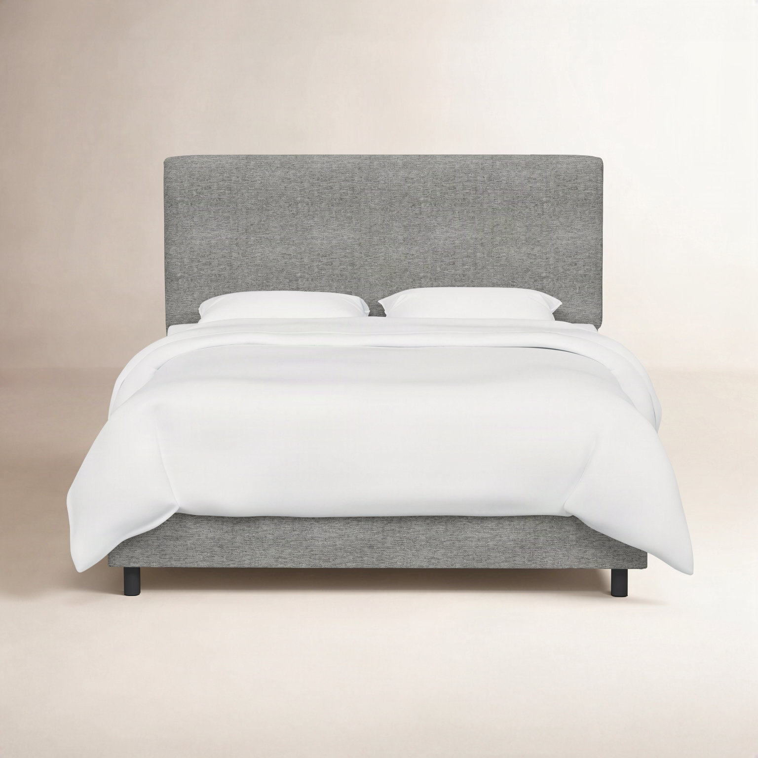 Eisley Cotton Upholstered Bed, Queen, Milsap Spray Sustain® Tweed