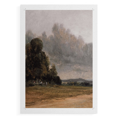 Paysage rétro CCLI - impression sur toile seulement - NON-CADRE