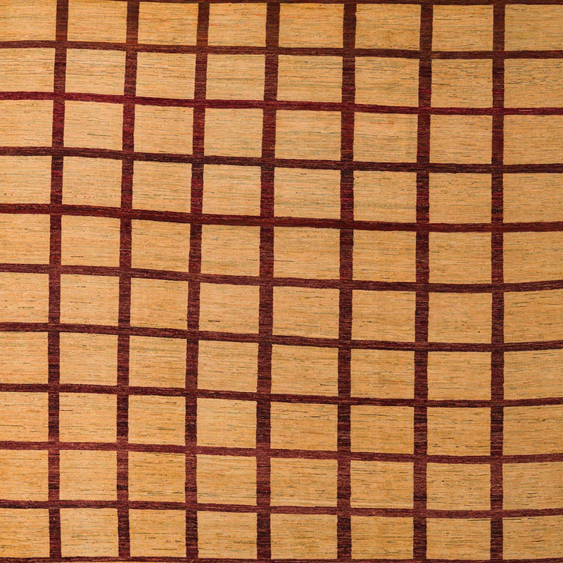 Abstract Indoor Rug, Square 6'