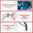 6 FT Artificial Christmas Tree, with 270 Warm White LED Lights 8 Lighting Modes-1581230394