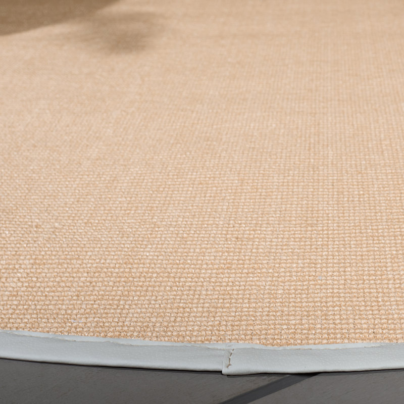 Napa Faux Sisal 108 Area Indoor/Outdoor Area Rug In Maize / Beige, Round 6'