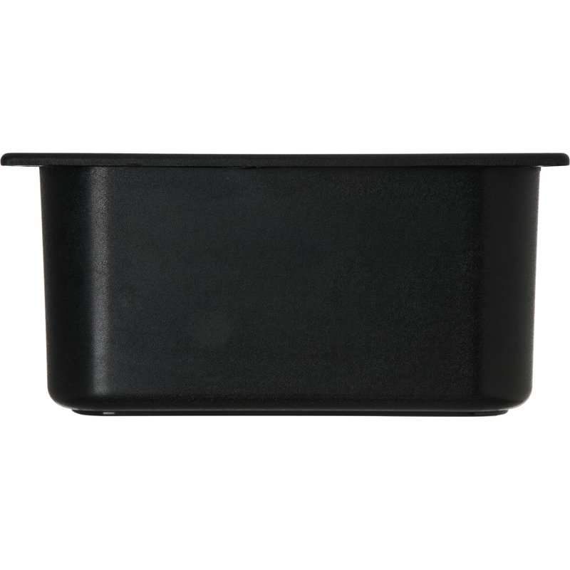 Carlisle Food Service Products Coldmaster® Rectangle Plastic Food Storage Container, Black
