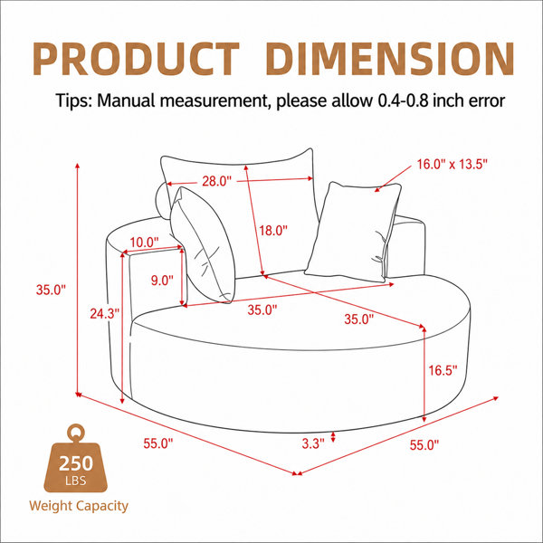 Dimensions du produit