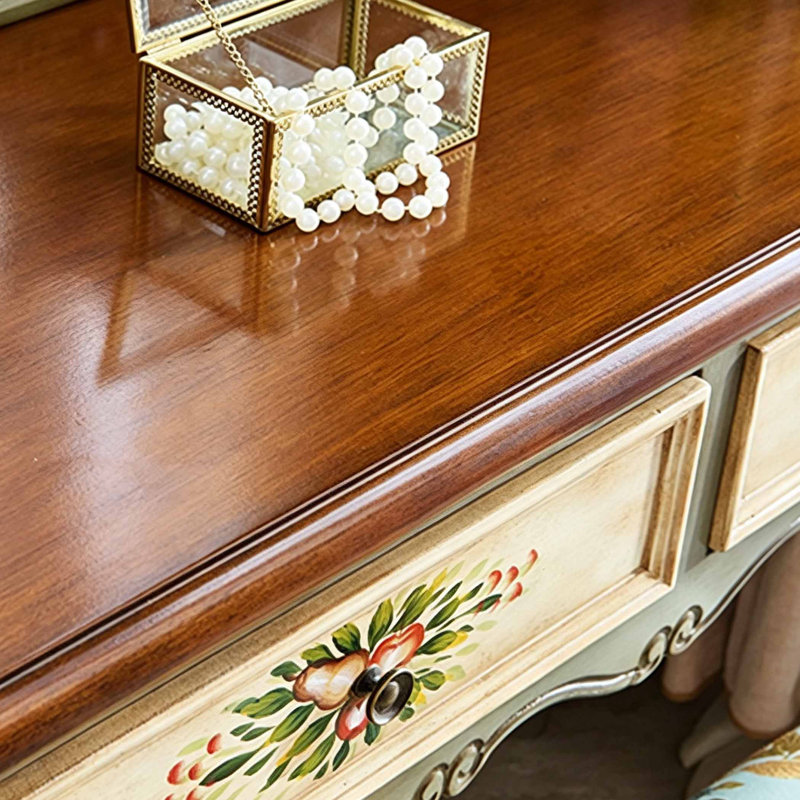 American style painted dressing table