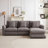 4-Piece 102'' L-Shape Sectional-885109991